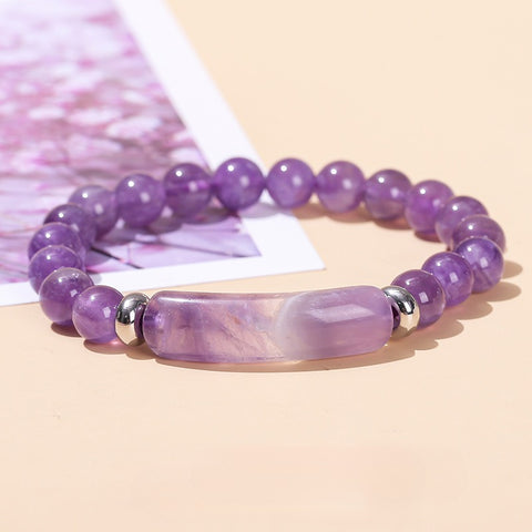 Rose Quartz, Green Aventurine & Tiger Eye Raw Stone Bracelet – Simple & Trendy Natural Crystal Jewelry for Women
