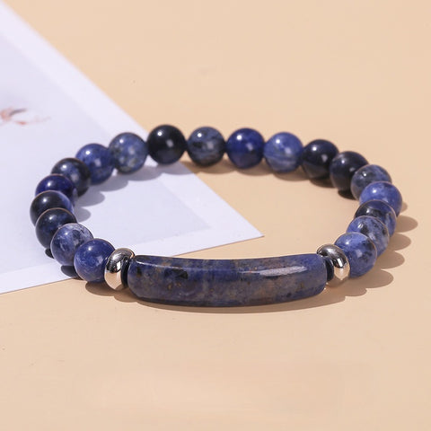 Rose Quartz, Green Aventurine & Tiger Eye Raw Stone Bracelet – Simple & Trendy Natural Crystal Jewelry for Women